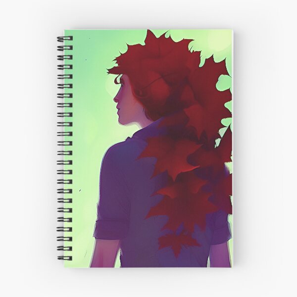 Item preview, Leaves in Her Hair | Fall designed and sold by BackgroundAtmo.