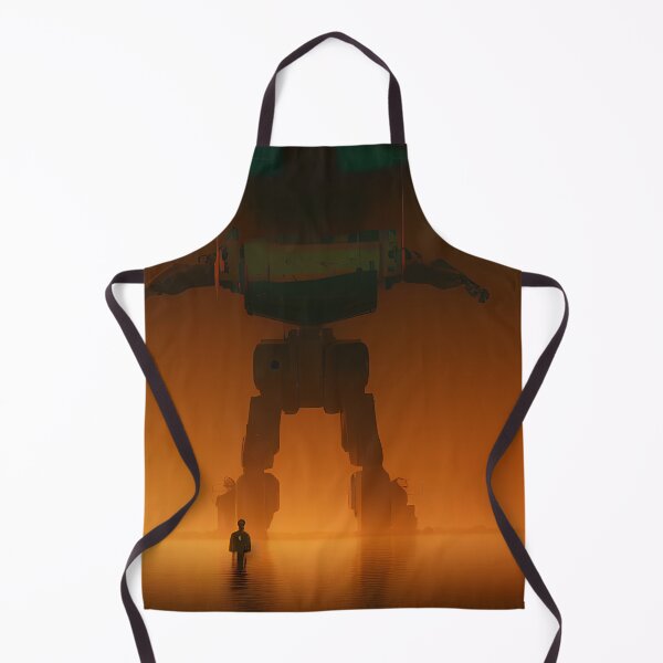 Item preview, Robot in orange light designed and sold by Epicflood.
