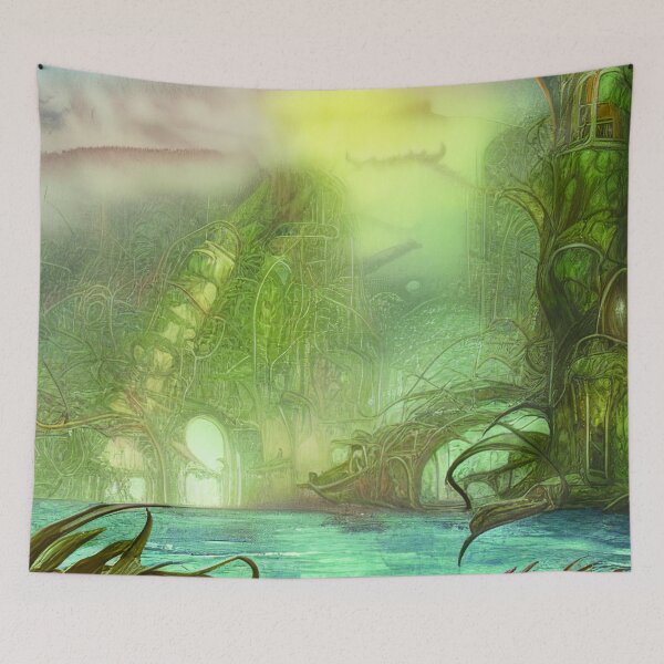 Item preview, Imaginary Scenery Sea, Amazing Nature designed and sold by NatureFood.