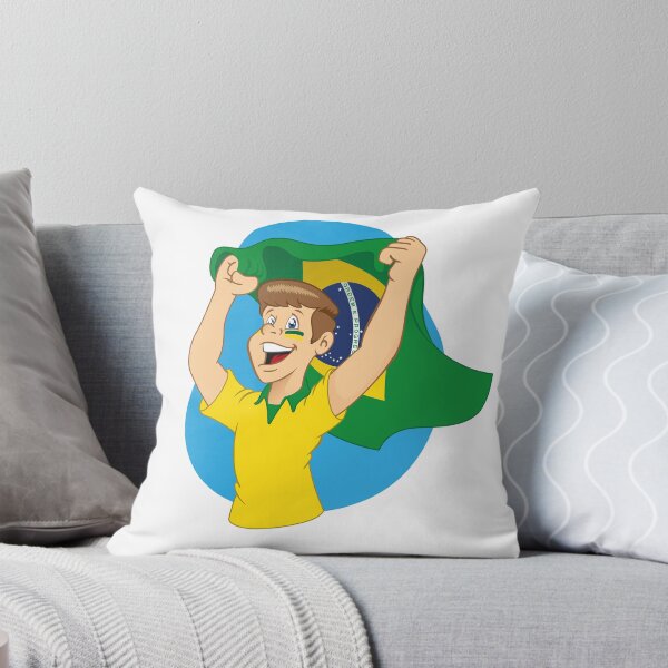 Item preview, Brazilian supporter vibrating. Ideal for artistic material and institutional designed and sold by LucianoCosmo.