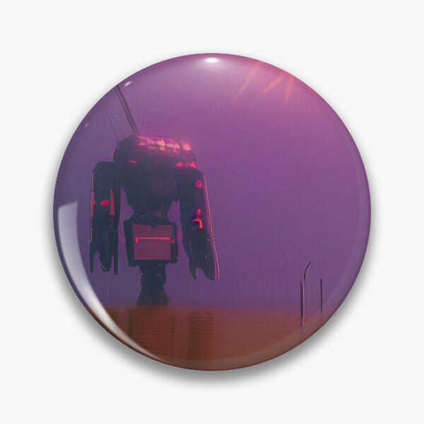 Item preview, Robot in purple light designed and sold by Epicflood.