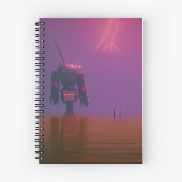 Item preview, Robot in purple light designed and sold by Epicflood.