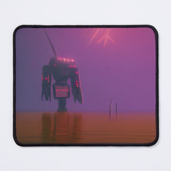 Item preview, Robot in purple light designed and sold by Epicflood.