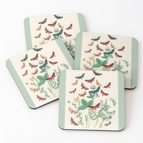 Item preview, Vintage Butterflies Moths and Caterpillars  designed and sold by artemisxluna89.