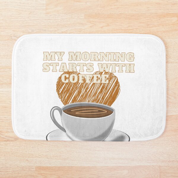 Item preview, My morning starts with coffee designed and sold by santarantino.