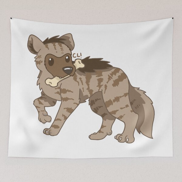 Item preview, Striped Hyena designed and sold by Claire Doodles.