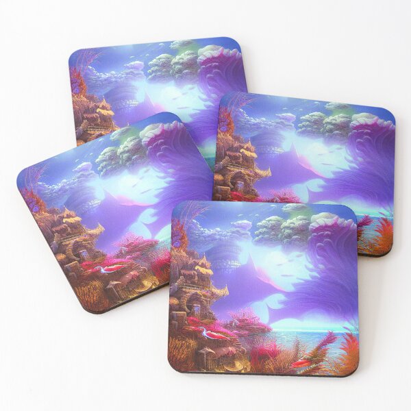 Item preview, Fantasy Imaginary Seascape, Amazing Nature designed and sold by NatureFood.
