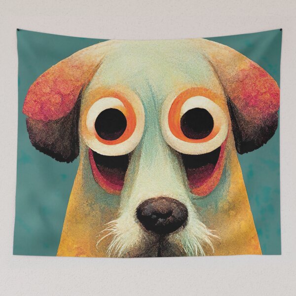 Item preview, funny dog sketch designed and sold by PhotoCreationXP.