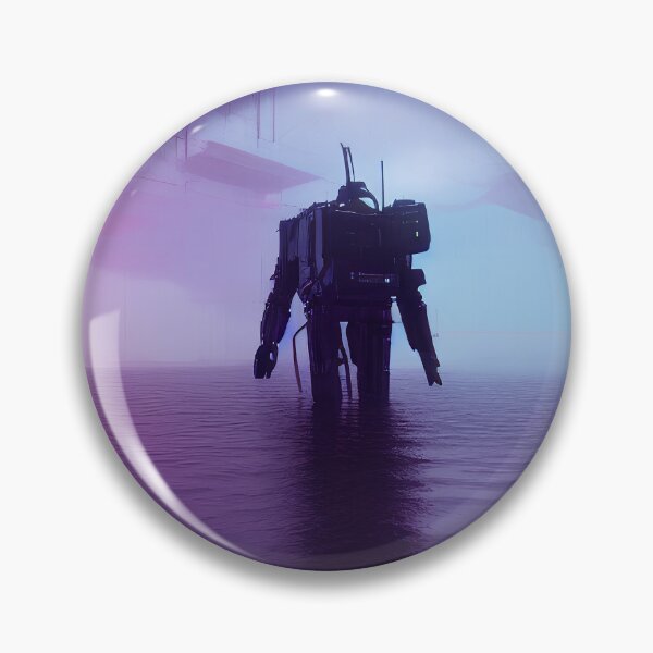 Item preview, Robot in the river under the city designed and sold by Epicflood.