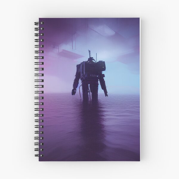 Item preview, Robot in the river under the city designed and sold by Epicflood.