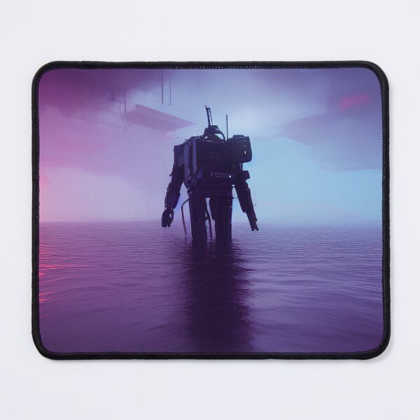 Item preview, Robot in the river under the city designed and sold by Epicflood.
