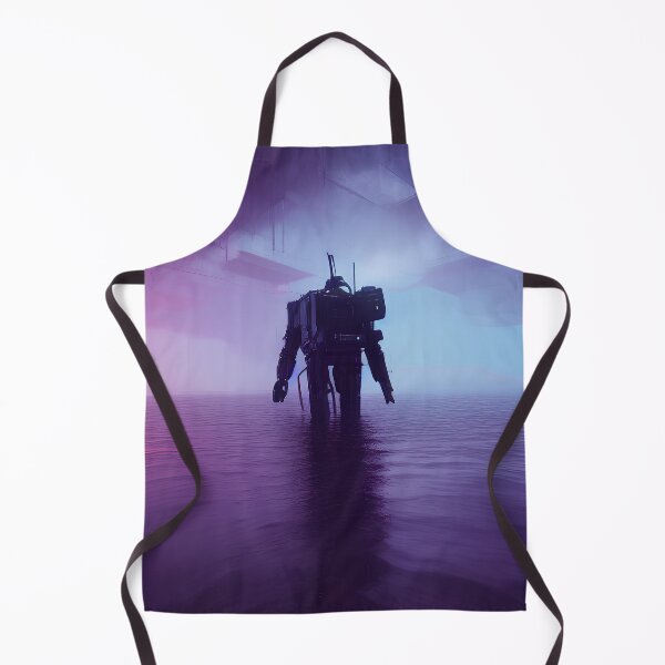 Item preview, Robot in the river under the city designed and sold by Epicflood.