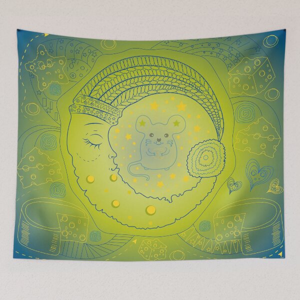 Item preview, Even the Moon Dreams at Night designed and sold by JeLoTall.