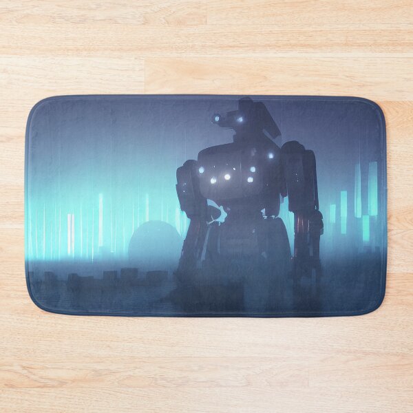 Item preview, Blue robot designed and sold by Epicflood.