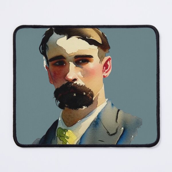 Item preview,  Custom vintage male portrait, father birthday gift, figurative painting, sketches of faces designed and sold by Artsareus.
