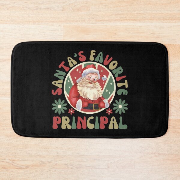 Item preview, santas favorite school principal designed and sold by Hey-Nice-Shirt.