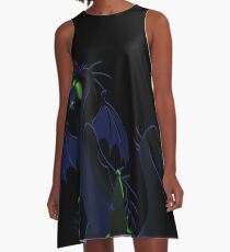 RAGE OF MALEFICENT A-Line Dress