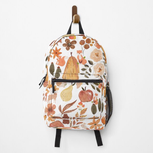 Item preview, Seamless Autumn Fall Watercolor Leaves and Animals designed and sold by adoredigitals.