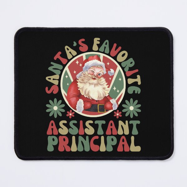 Item preview, santas favorite assistant principal designed and sold by Hey-Nice-Shirt.