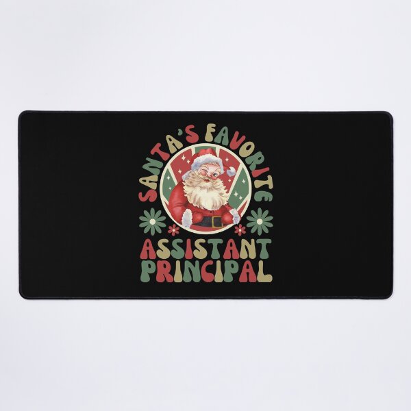 Item preview, santas favorite assistant principal designed and sold by Hey-Nice-Shirt.