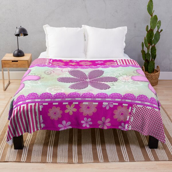 Item preview,  Lovely patchwork pattern. designed and sold by hcarts.