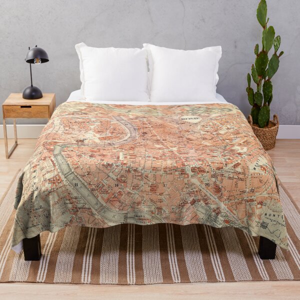 Item preview, Vintage 1906 Map of Rome designed and sold by abbazabba.