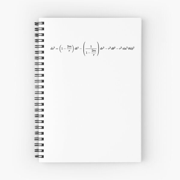 Item preview, Schwarzschild metric, general relativity and physics basics designed and sold by NoetherSym.