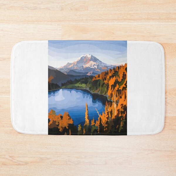 Item preview, Mt Rainier - Summit Lake designed and sold by mappsart.