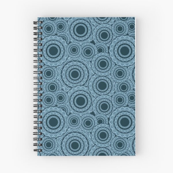 Item preview, Ocean Color Decorative Circles Pattern designed and sold by GoldenPine.