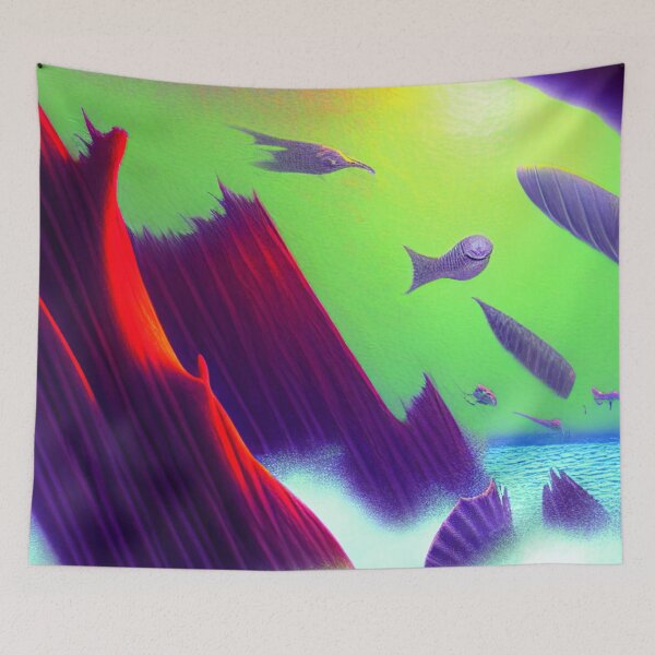 Item preview, Fantasy Imaginary Seascape, Amazing Nature designed and sold by NatureFood.