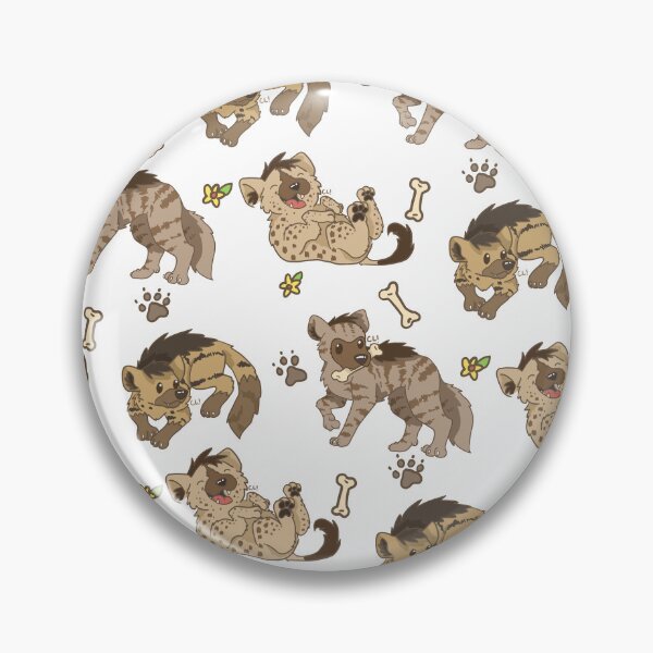 Item preview, Hyena Pattern designed and sold by Claire Doodles.