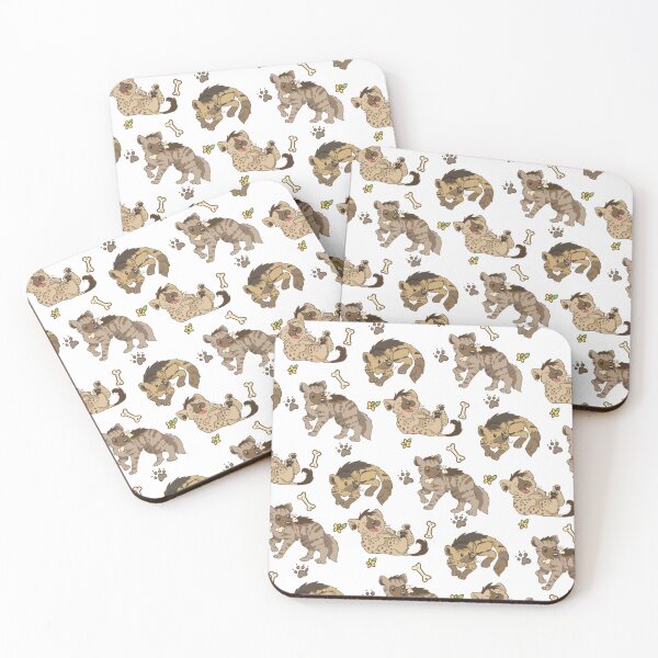 Item preview, Hyena Pattern designed and sold by Claire Doodles.