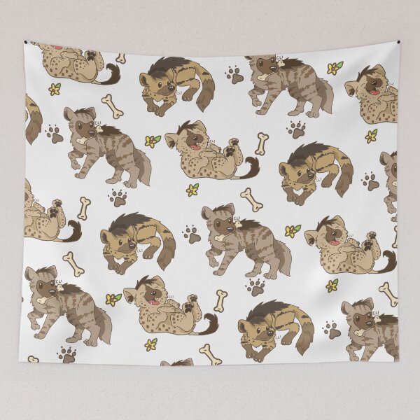 Item preview, Hyena Pattern designed and sold by Claire Doodles.