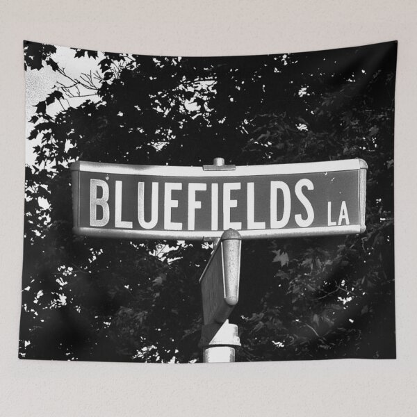 Item preview, A Street Sign Named Bluefields designed and sold by jcwest.