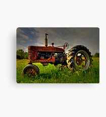 Farmall Field Of Green Canvas Print