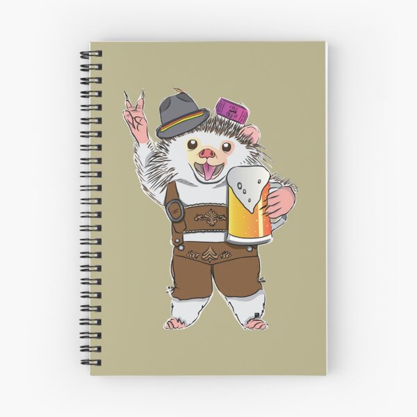 Item preview, Party All Night Hedgehog designed and sold by KinzleyGirton.