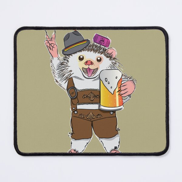 Item preview, Party All Night Hedgehog designed and sold by KinzleyGirton.