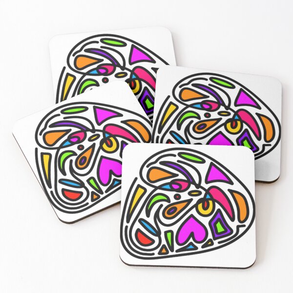 Item preview, Abstract Colorful Shapes designed and sold by radiantdark.