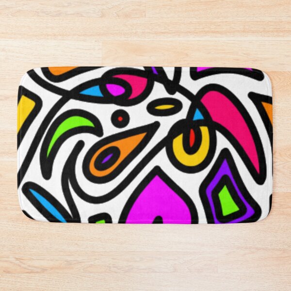 Item preview, Abstract Colorful Shapes designed and sold by radiantdark.
