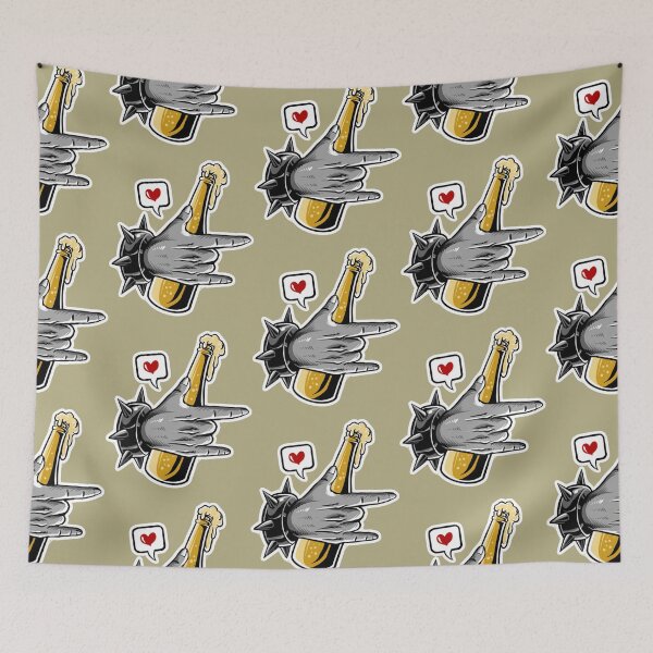 Item preview, rock and beer designed and sold by KinzleyGirton.