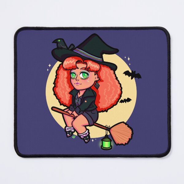 Item preview, ‘80s Witch on Broomstick designed and sold by busy-and-tired.