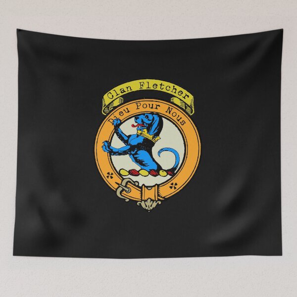 Item preview, Clan Fletcher Scottish Clan Surname crest designed and sold by BagTown Clans.