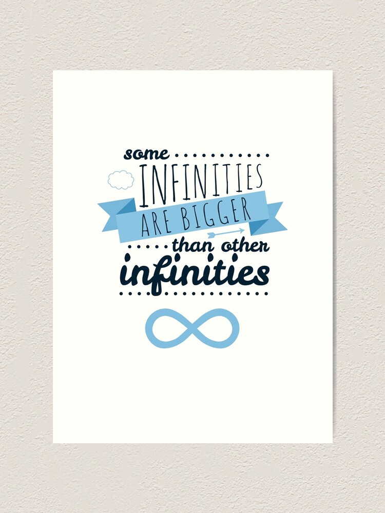 Thumbnail 2 of 3, Art Print, INFINITIES - THE FAULT IN OUR STARS designed and sold by elisavictoria.