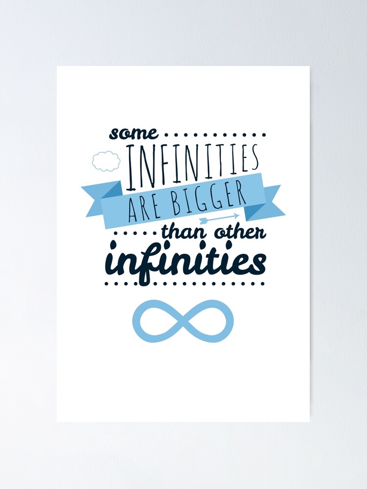 Thumbnail 2 of 3, Poster, INFINITIES - THE FAULT IN OUR STARS designed and sold by elisavictoria.