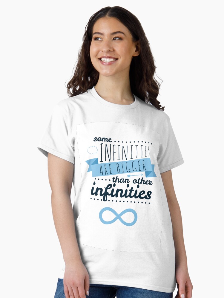 Thumbnail 2 of 7, Classic T-Shirt, INFINITIES - THE FAULT IN OUR STARS designed and sold by elisavictoria.
