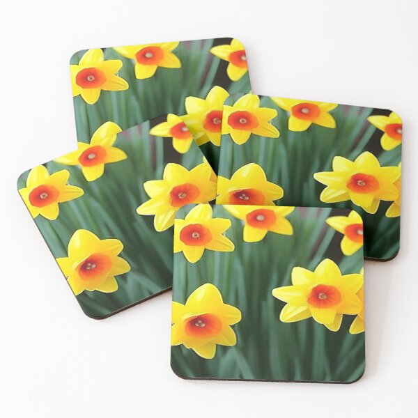 Item preview, Daffodils Yellow and Orange Flowers designed and sold by deniselynnimage.