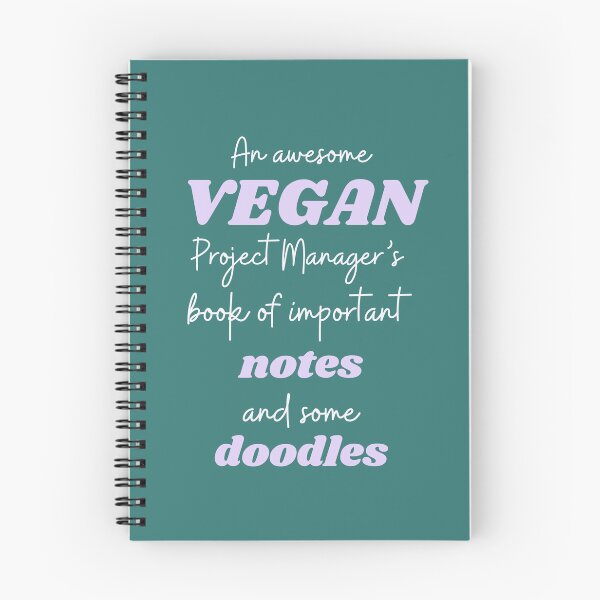 Item preview, Awesome Vegan Project Manager designed and sold by MajesticVegan.