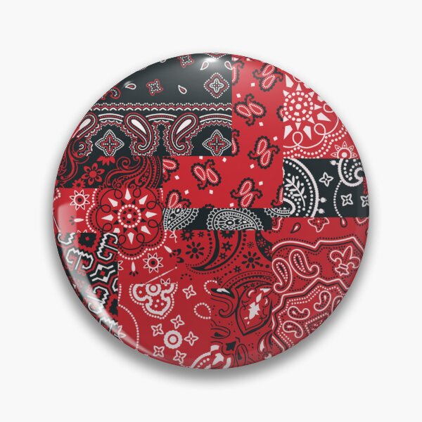 Item preview, bandanna kerchief fabric patchwork designed and sold by SHGraphix.