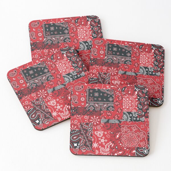 Item preview, bandanna kerchief fabric patchwork designed and sold by SHGraphix.