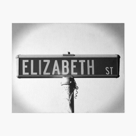 Item preview, A Street Sign Named Elizabeth designed and sold by jcwest.